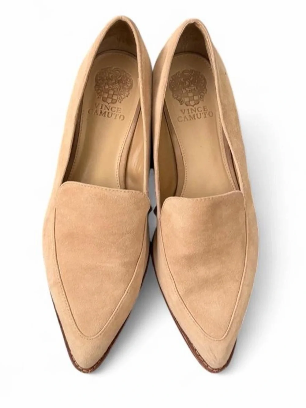 Vince Camuto Tan Becarda Loafer- size 10